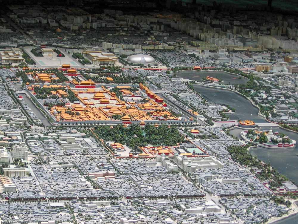 מודל של העיר בייג'ינג